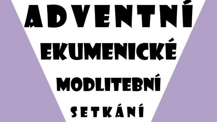 Adventní ekumenické modlitební setkání